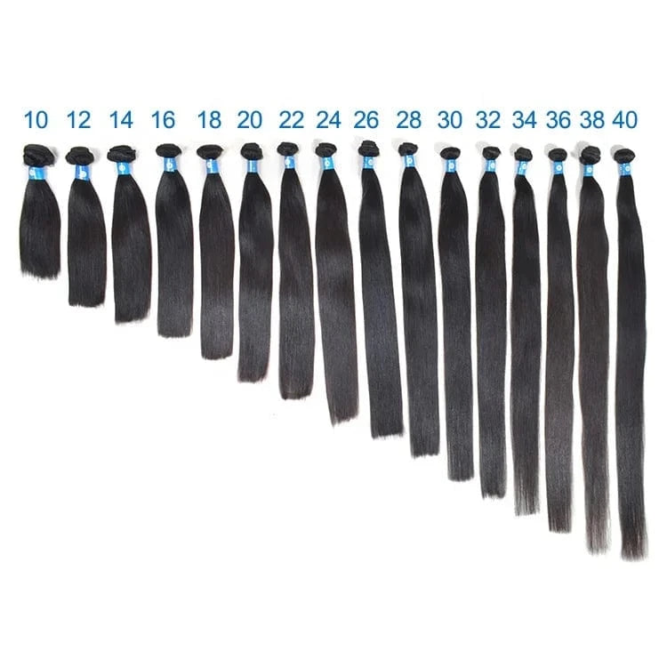 34 Inches / Black Wholesale price 34 inch brazilian hair weft pieces,virgin human hair blend,new design 10a  Grade hair weave body wave