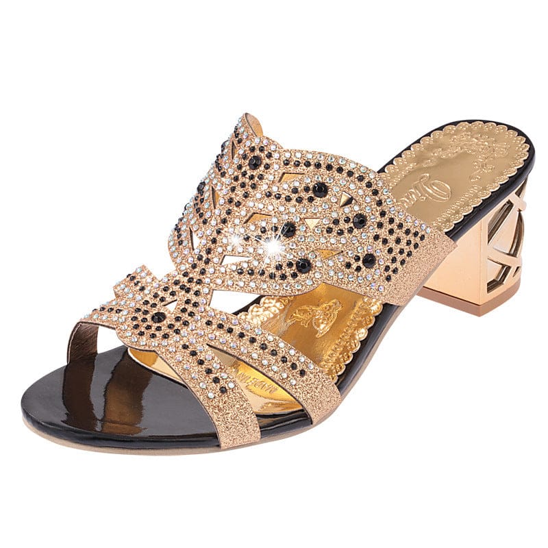 36 / black Women Sandals 2022 Women Heels Shoes For Gladiator Sandals Peep Toe Chaussures Femme