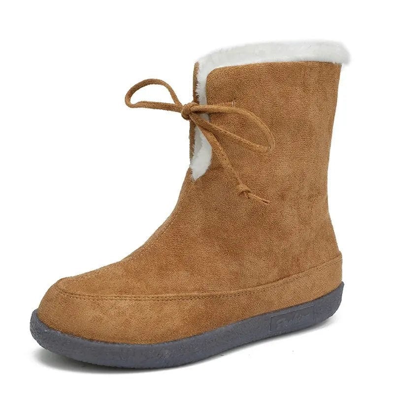 39 / Brown New models winter wholesale big sizes cowgirl boots suede leather high top foldable women loafers luxury casual shoe brand logo