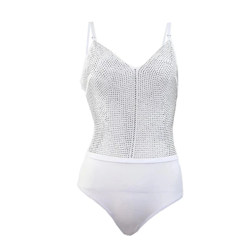 3D Sexy & Club Knitting Summer Rivet Woman Jumpsuits