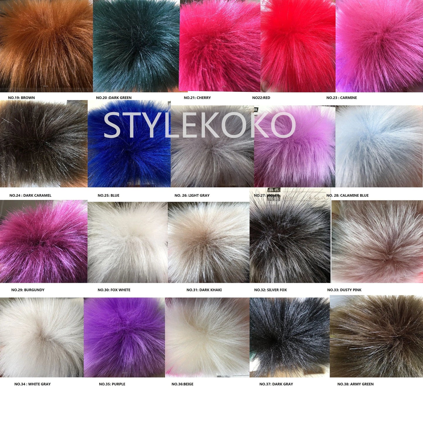 4 XL / color swatches2 OEM wholesale  Bubble Fox  fur coat women winter long faux fur jacket custom Fluffy women faux fur hoodies