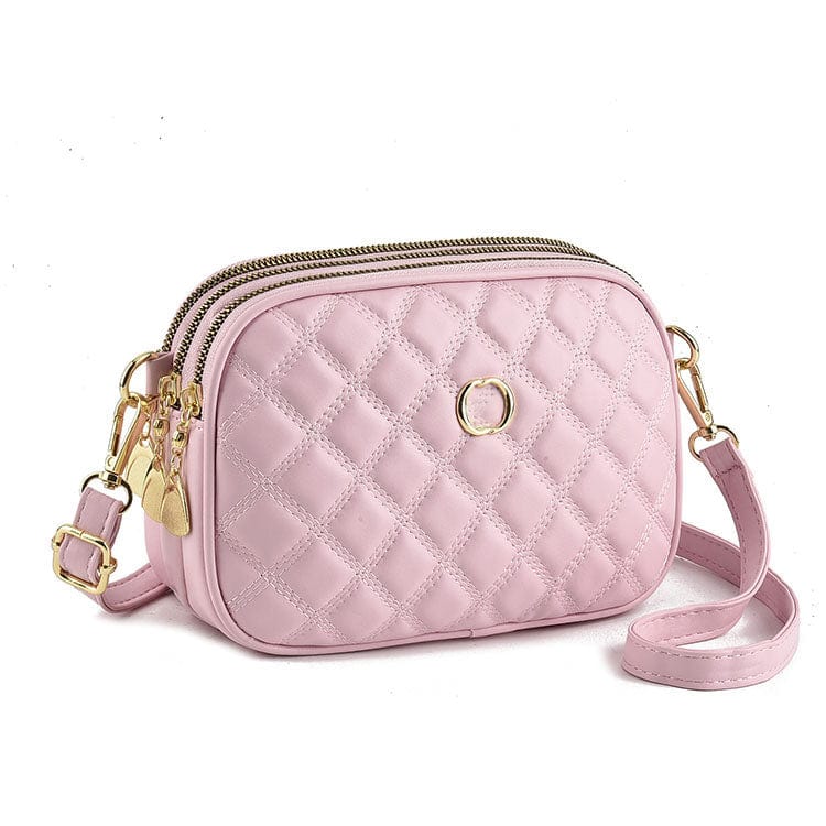 5 Affordable women's cross body sling bag chain lozenge pattern women's messenger bag designer luxury brand bags