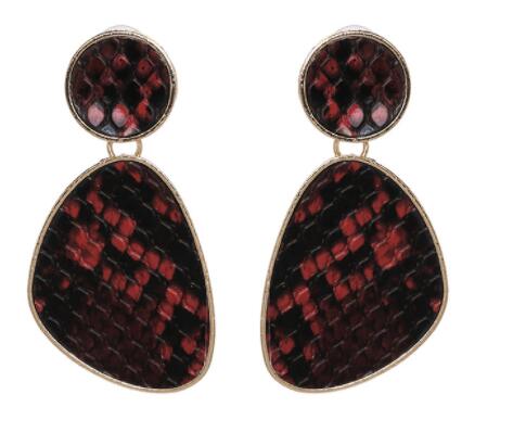 59-earrings Kaimei 2023  new Fashion Vintage Big Stud Earrings For Women Trend Luxury Charm C-Shape Full Crystal Statement Fan Earring