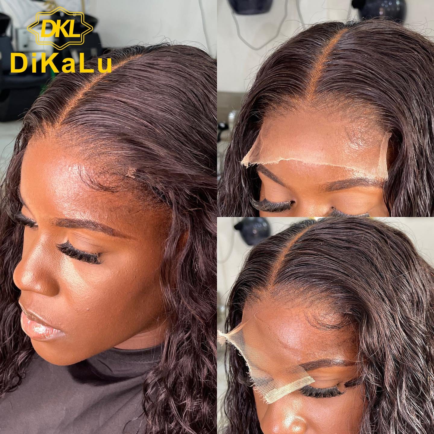 613 Blonde HD Full Lace Wigs Raw Virgin Human Hair Lace Front Wig for Black Women Peruvian 360 Lace Closure Frontal Wig