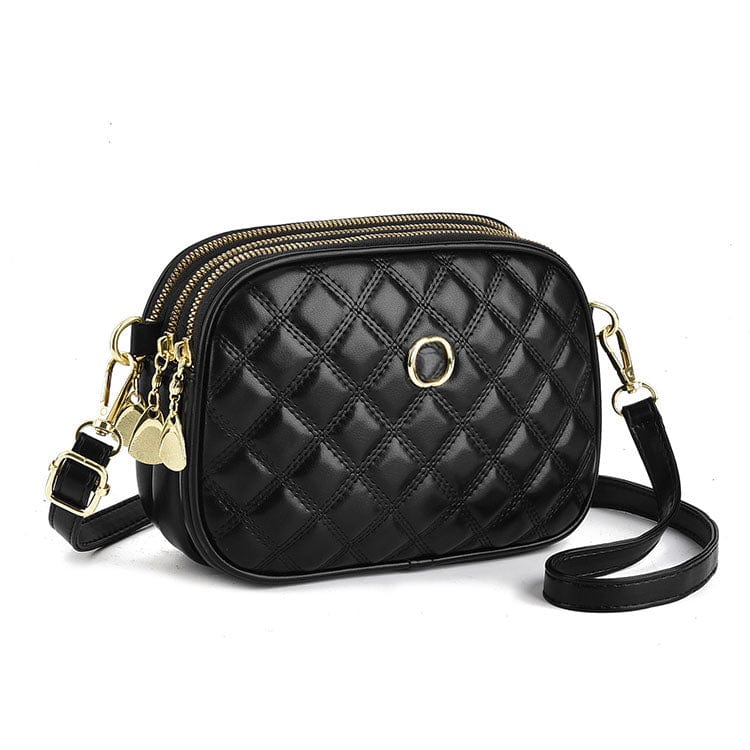 8 Affordable women's cross body sling bag chain lozenge pattern women's messenger bag designer luxury brand bags