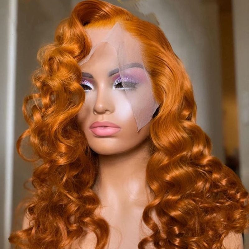 8 Inches / 13*4 Lace Front Wig 7 Hot Wig Natural Color  Deep Loose Wave Virgin Brazilian Cuticle Aligned Full Human Hair Lace Frontal Closure Wigs