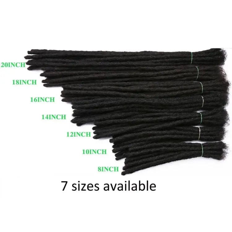 8 Inches / Black 1 piece Drop shipping 100% soft natural afro kinky human hair