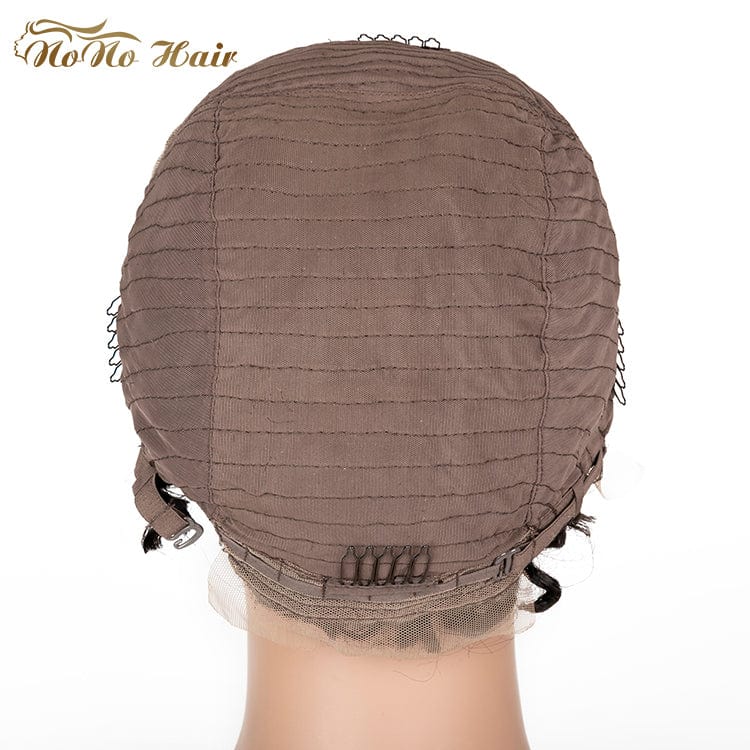 8 Inches / pix cut wig Wholesale Natural Color Brazilian Remy Hair 100% Human Hair Wig Curly Short Pixie Cut Wigs For Black Women