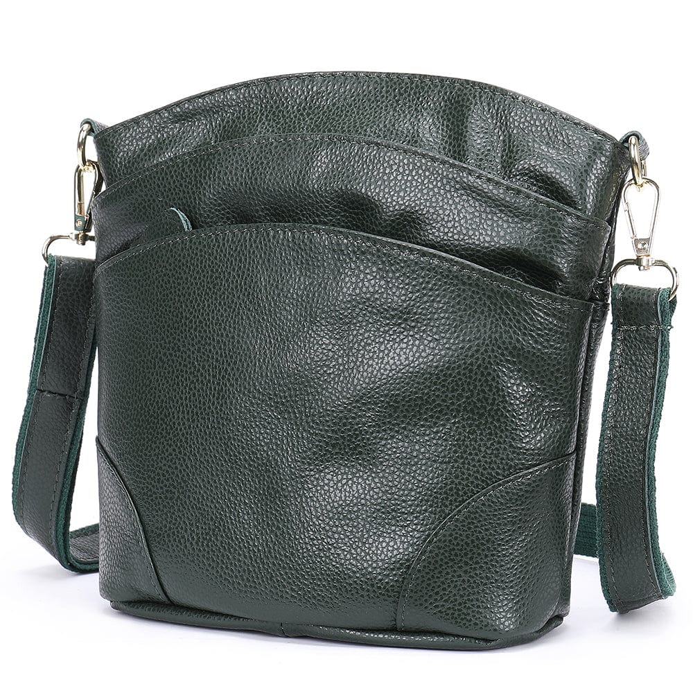 8363-green Bags 8363 Women's Shoulder Genuine Leather Handbag Small Women's Bag Female Crossbody Bags for Women Summer bolsa feminina