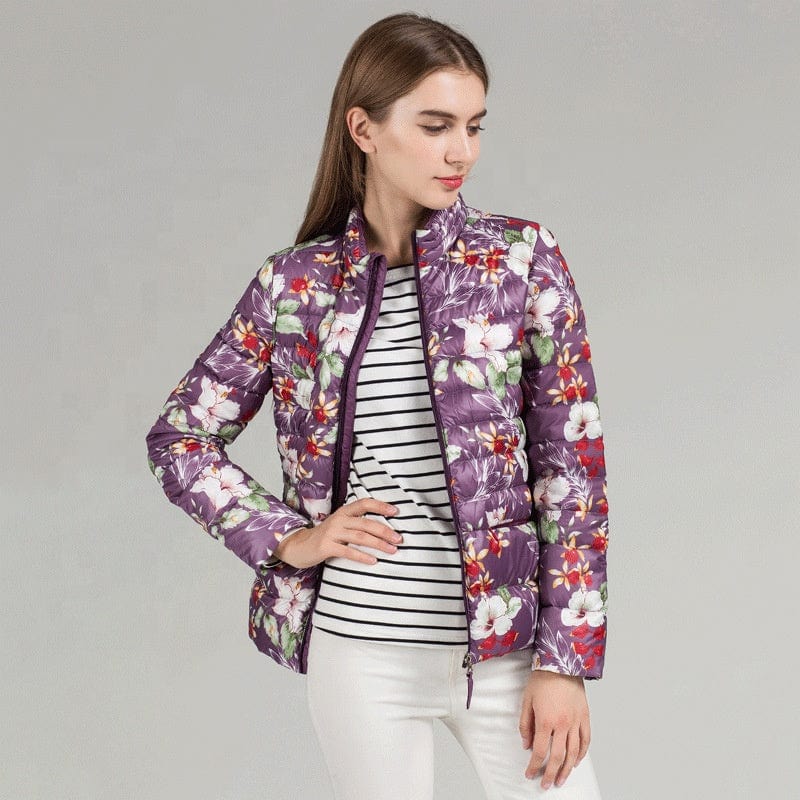 90 White Duck Down Women's Short Lightweight Coat Cotton-Padded Vest Manufacturer