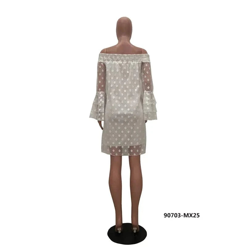 90703-MX25 off shoulder fit and flare plus size dress for girls