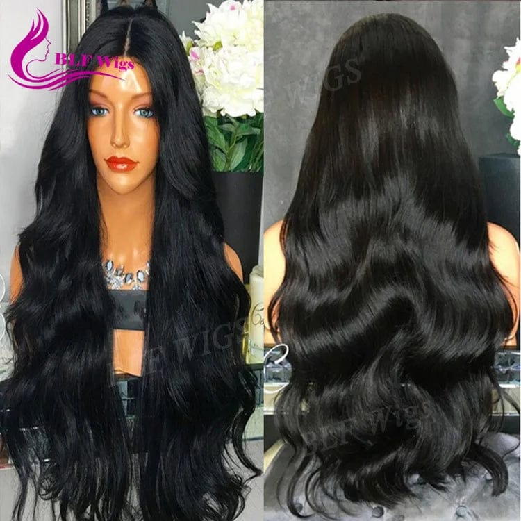 9A Body Wave Human Hair Full Lace Wigs for Black Women 200% Density Malaysian Virgin Hair Lace Wig with Baby Hair