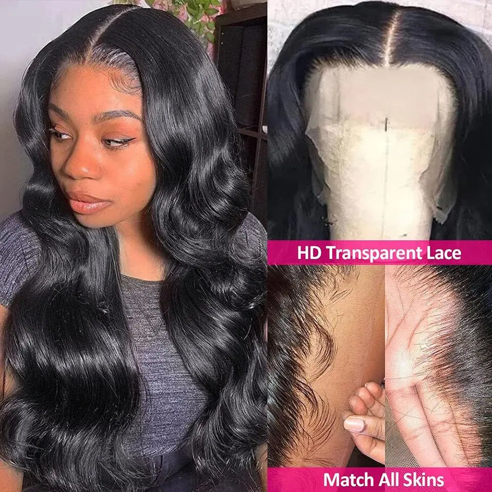 30 40 Inch Body Wave 13x4 Lace Hair Wigs - SN Wigs & More