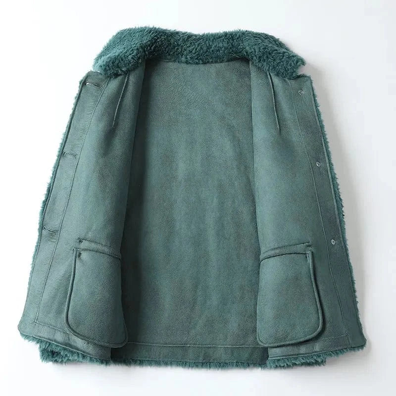 A50047 PUDI women winter real wool fur coat oversize female warm jacket real sheep shearing fur coats lady jacket outerwear