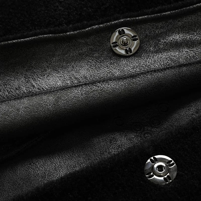 A50052 Pudi women real wool fur coat jacket trench winter warm female sheep shearing over size parkar coats