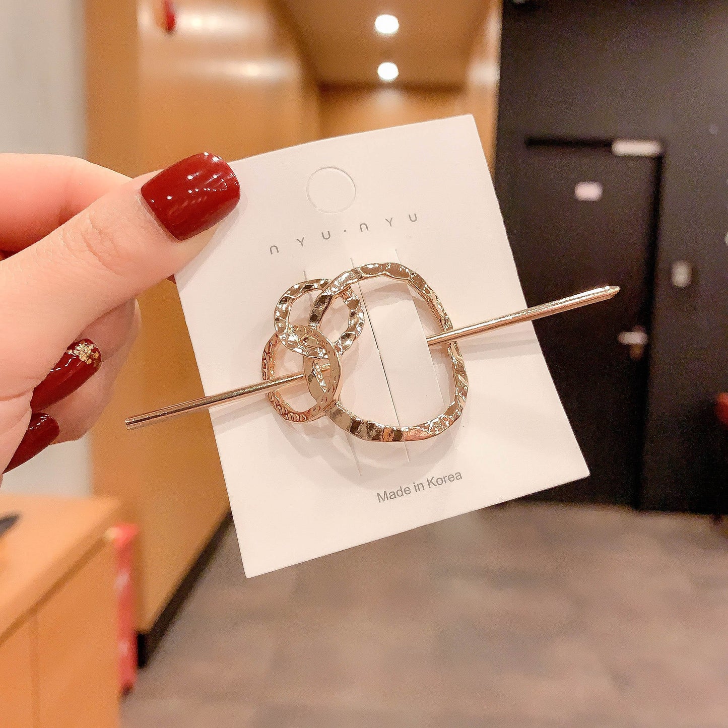 A694-16 Chinese Vintage Bling Pearl Metallic Custom Designer Hair Stick Women Pins Accessories Hair Chopsticks Charm For Ladies Girls