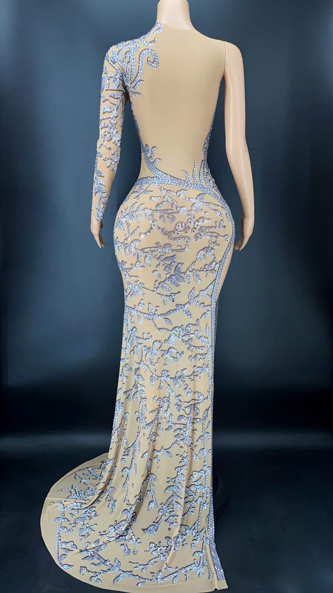 AD1182 Mother Of The Bride Dresses Elegant Women Sexy Diamonds Prom Gowns Evening Dress Party