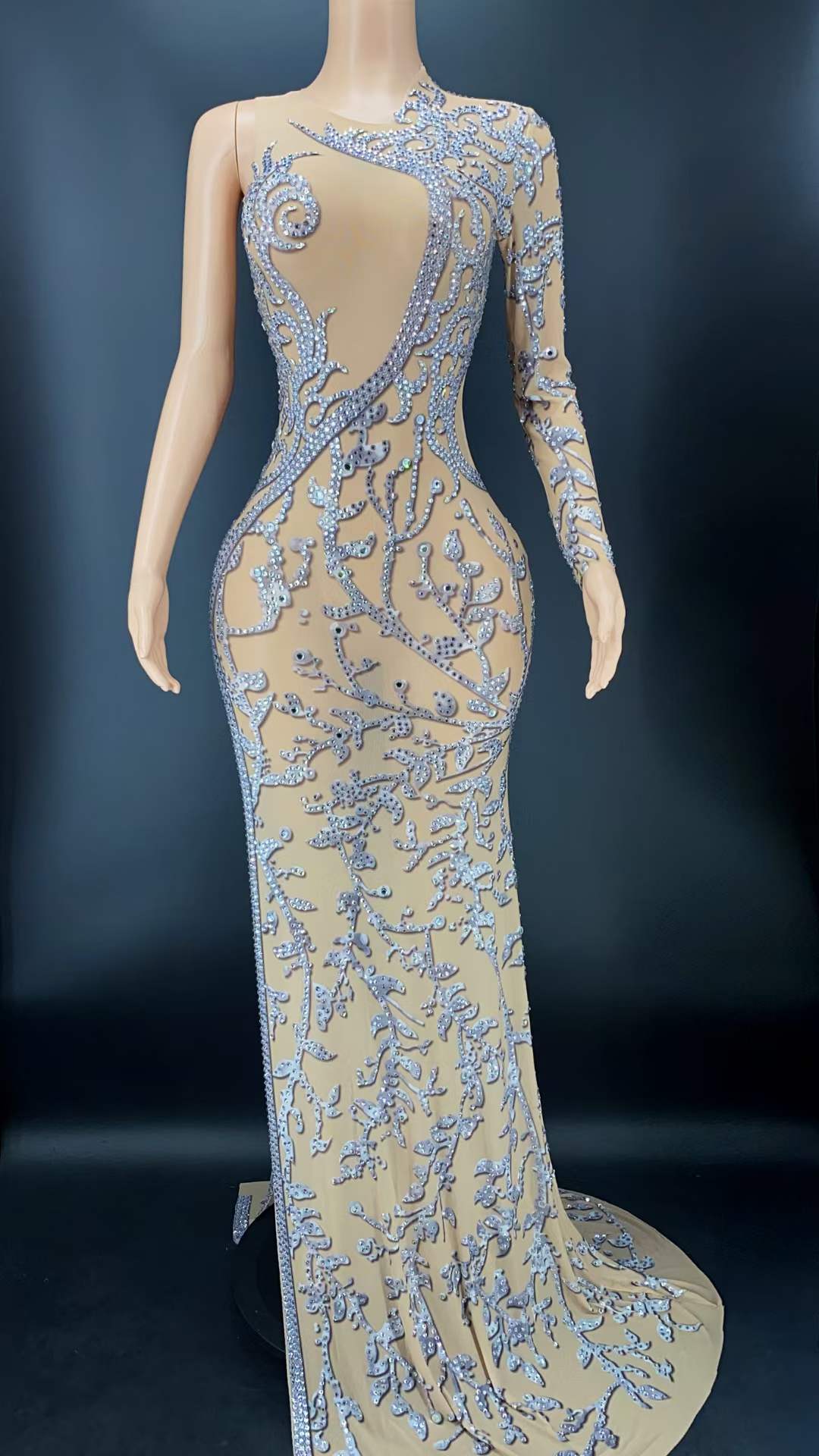 AD1182 Mother Of The Bride Dresses Elegant Women Sexy Diamonds Prom Gowns Evening Dress Party