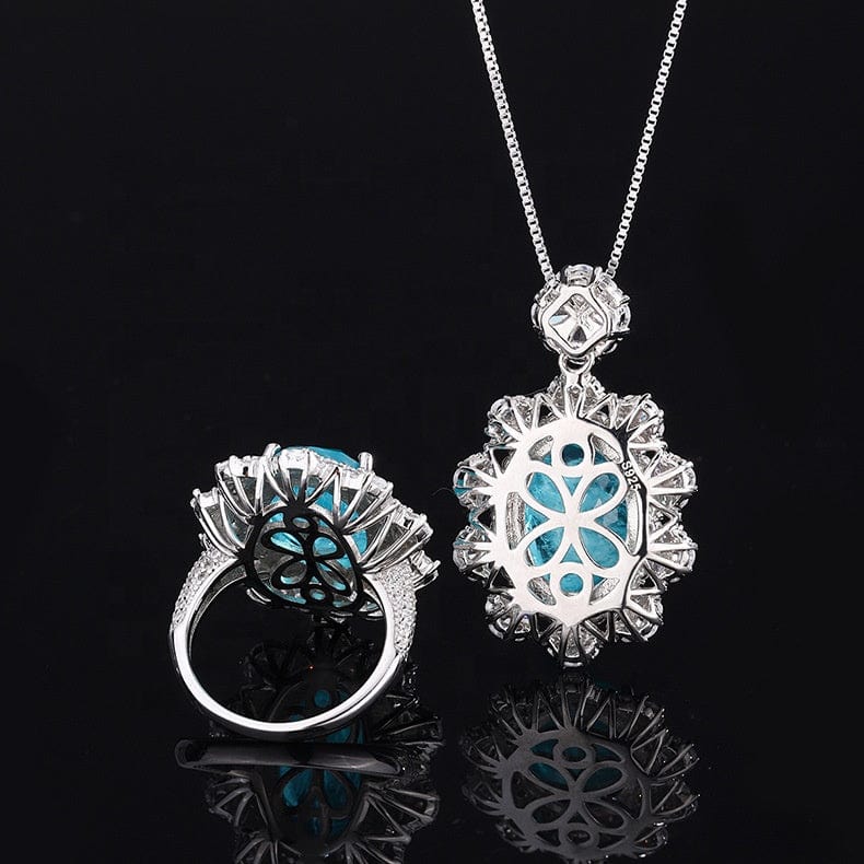 ADODO jewelry Vintage Cubic Zircon 4pcs Women Jewelry Set Shining Stone Big Bridal Wedding Europe Genuine Jewelry Set for Party