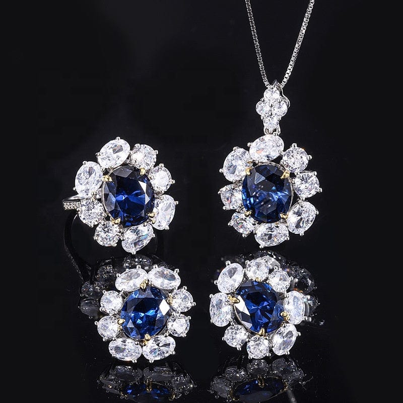 ADODO jewelry Wholesale Delicate Butterfly 925 Sterling Silver Necklace Cute Bracelet Sweet Earrings Fashion Jewelry Sets