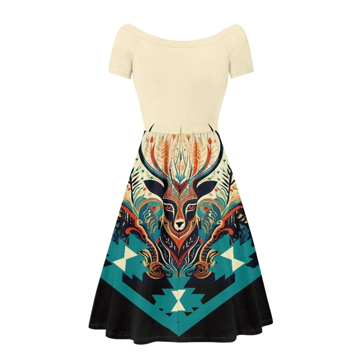 African Arts Custom Print Summer Dresses for Women Casual Tshirt Short Sleeve Floral Sundress Beach Cover Ups Female Party Dress