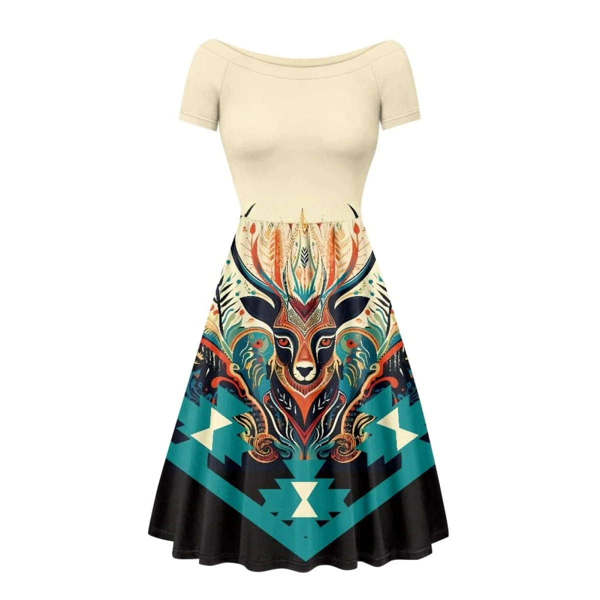 African Arts Custom Print Summer Dresses for Women Casual Tshirt Short Sleeve Floral Sundress Beach Cover Ups Female Party Dress