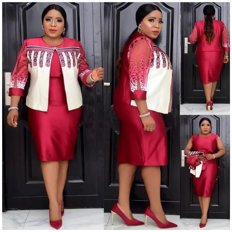 African ladies black women elegant modest choir dresses for church