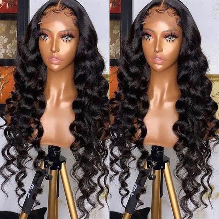 Afro Kinky Curly Brazilian Human Hair Swiss HD Film African American 360 Lace Frontal Wigs For Black Women