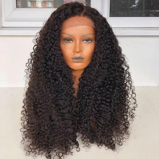 Afro Kinky Curly Natural Black Color Wig