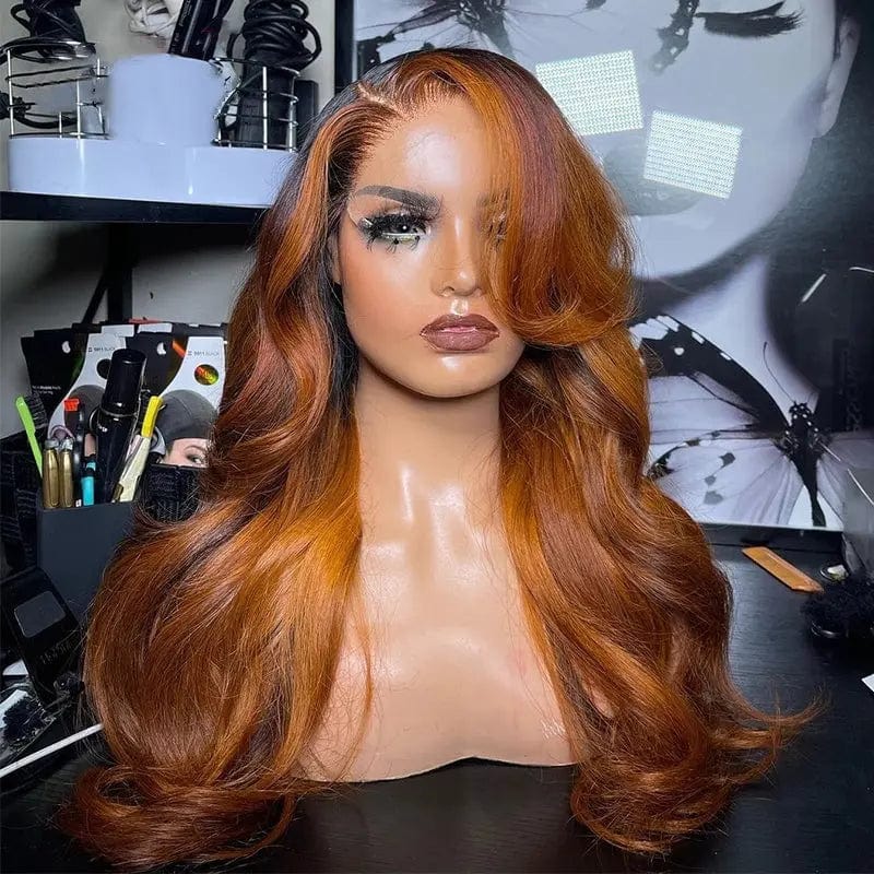 Allure Romance Ginger Color Brazilian Human Virgin Hair