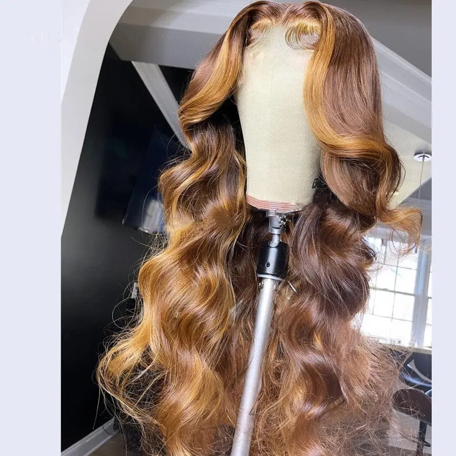 Allure Romance Highlight Brown Color Loose Wave