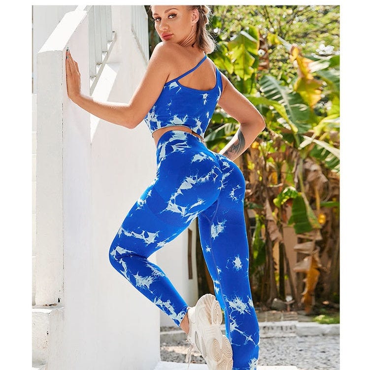 AOLA Hot Sale Women Seamless Yoga Leggings Set Fitness Workout High Waist Athletic Wear Ribbed Scrunch Booty Gym Shorts Yoga Set