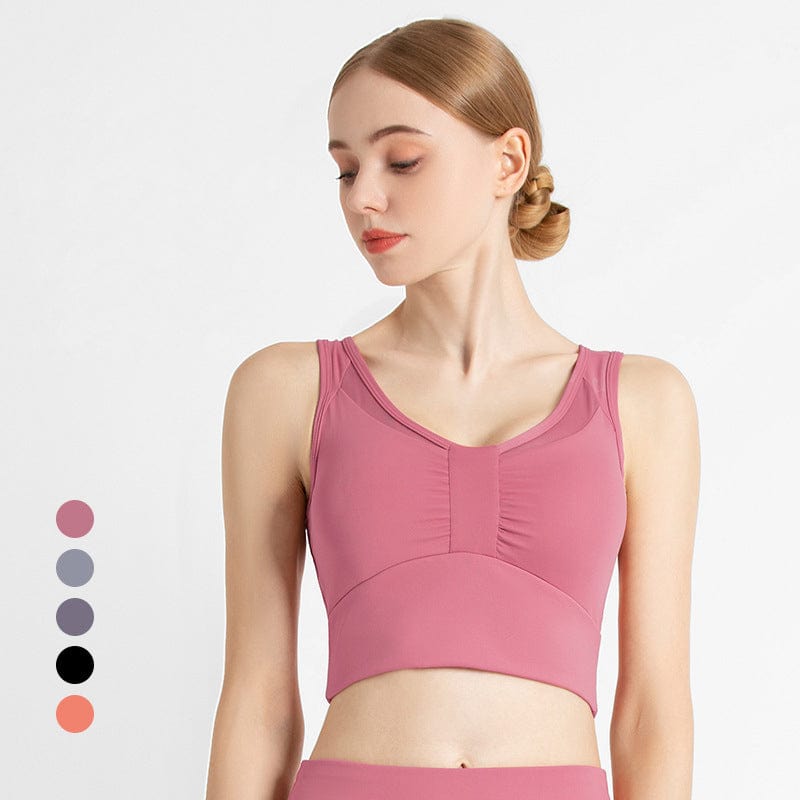 Autumn New Breathable Sports Bra Shockproof Gather Running Women's Yoga Bra