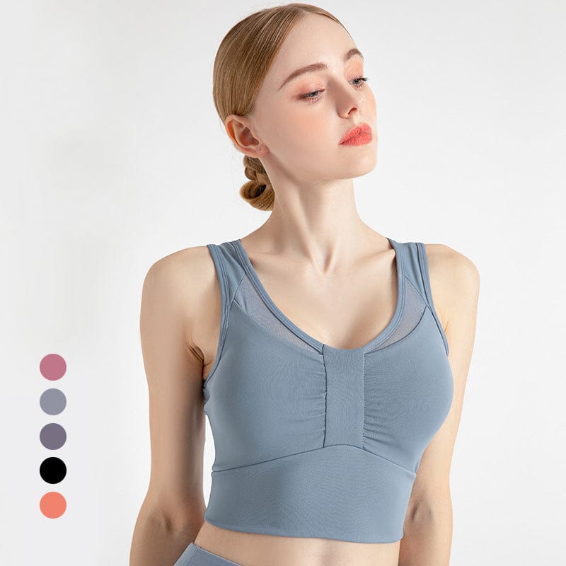 Autumn New Breathable Sports Bra Shockproof Gather Running Women's Yoga Bra