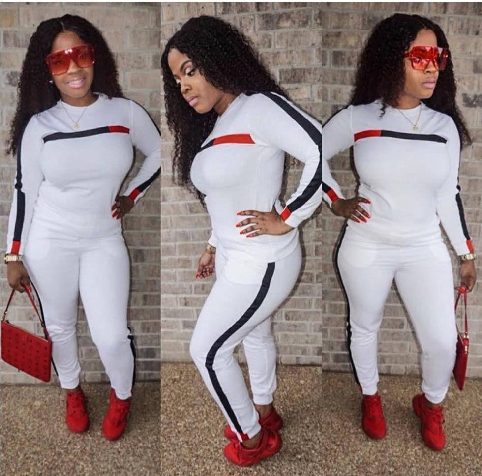 B2145 hot sale women's printed sweater Set girls' sweaters  women suit fur sweater clothing womans wool