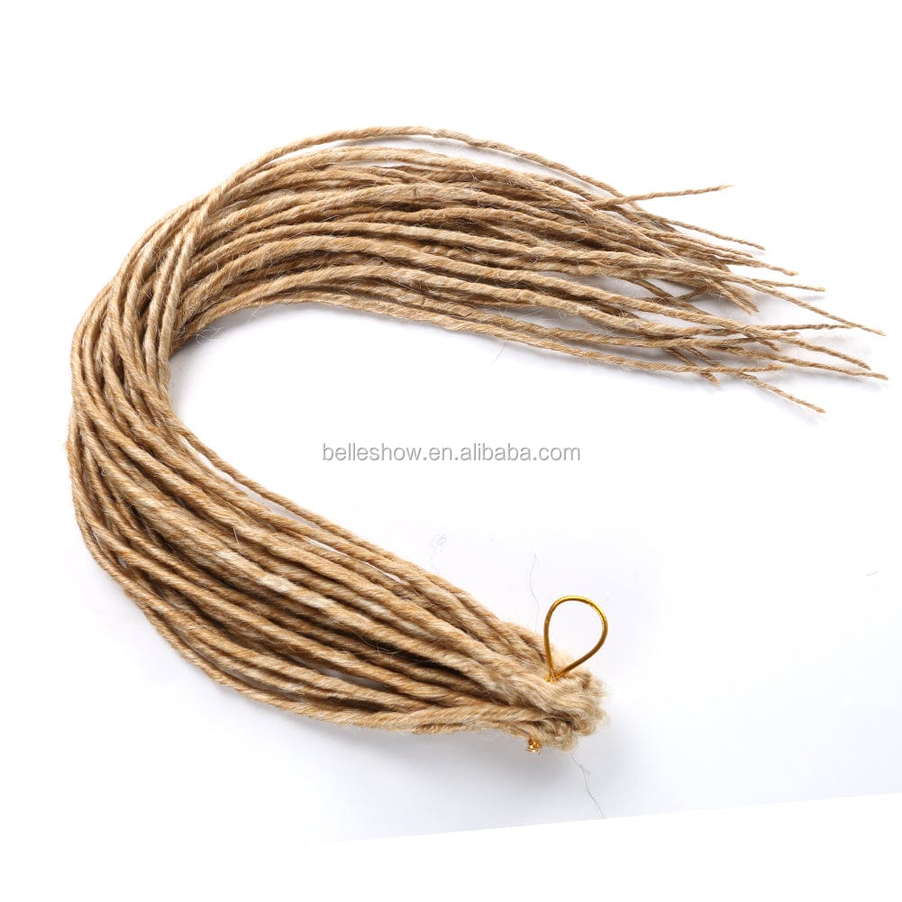 Beanie Cheap Synthetic Wool Dreadlocks straight faux locs