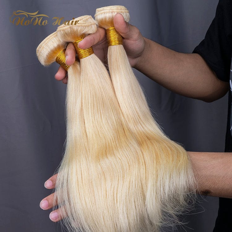 Best 100% Brazil Indian Human Weave Women'S Bundles Blonde 613 African Hair Real Lace Human Hair Bundles Bulk