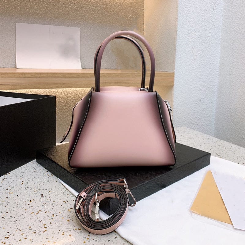 Best Pre/After Service / Pink 2022 Fashion Medium Top Quality Leather Women's Tote Bags High Quality Newest Shoulder Handbag