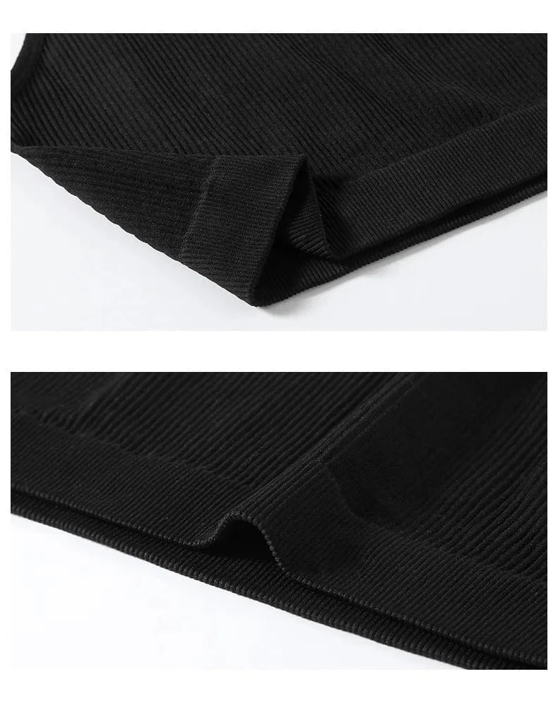 Big chest Sport bra without steel ring shockproof ribbon fabric fitness running yoga vest with shorts two pieces set