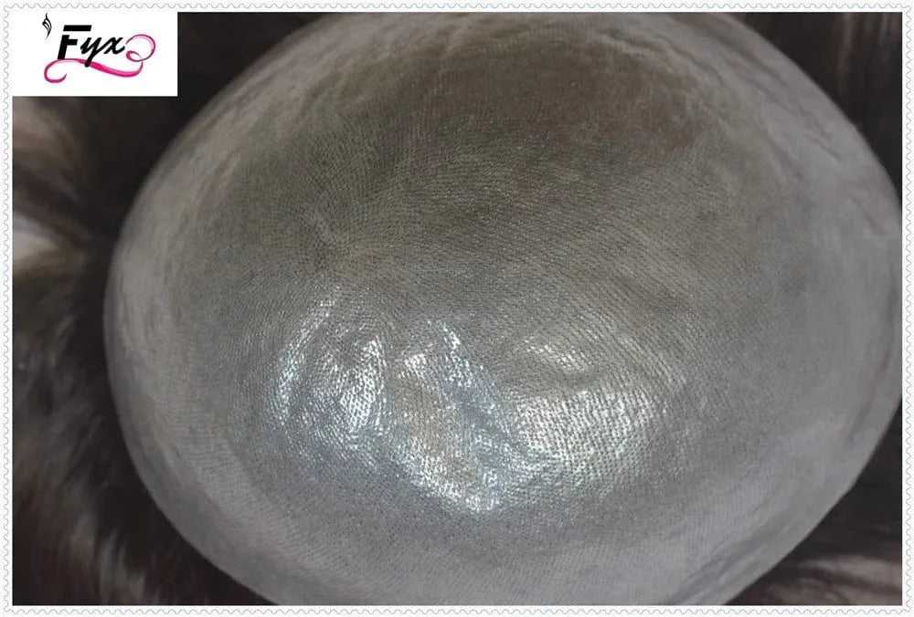 Big Promotion Wholesale Indian Remy Human Hair Toupee Cheap Toupee For Men Natural Color Men's Toupee Hair Replacement System