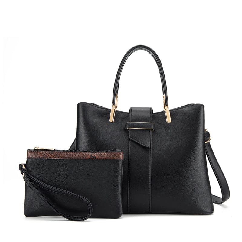 black 2022 New wholesale handbag fashion tote shoulder bag two piece single women's shoulder bags women handbags