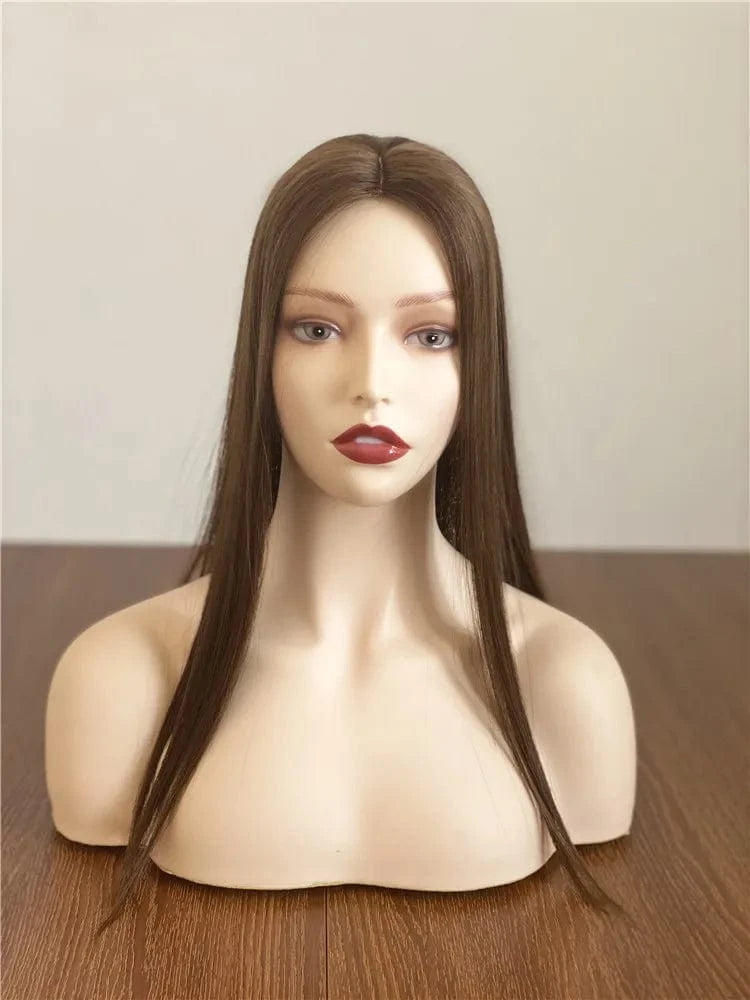 Black Friday Sale Large Stock Wholesale Lady Toupee 100% Virgin Brazilian Human Hair Free Parting Hair Piece For women