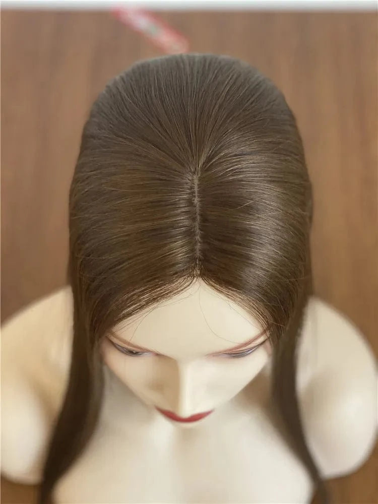 Black Friday Sale Large Stock Wholesale Lady Toupee 100% Virgin Brazilian Human Hair Free Parting Hair Piece For women