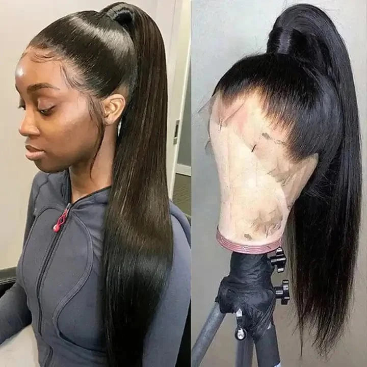 Black human hair wigs for black woman synthet hair  factory wholesale price LOW MOQ  high quality easy to care