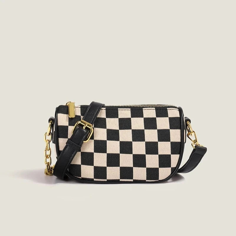 black square China free shipping items for women handbags canvas crossbody bag wholesale custom ladies handbag online