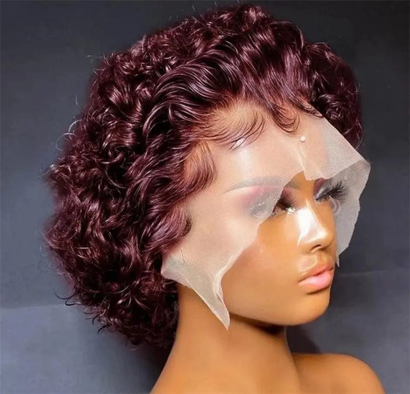 Bleached Knots Cuticle Aligned Ginger Color Short Bob