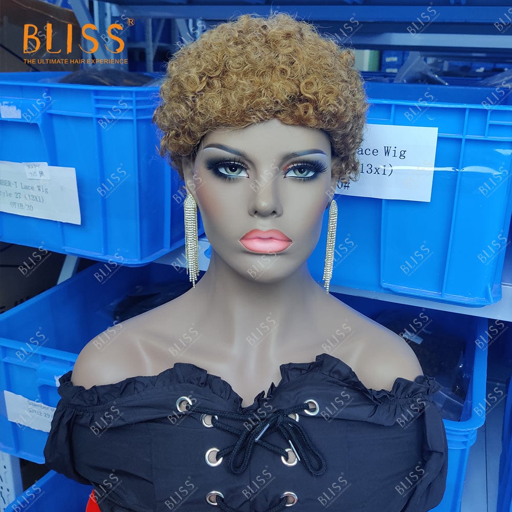 Bliss Cheap Short Pixie Wigs Short Pixie Cut Human Hair Wigs Brazilian Short Wigs