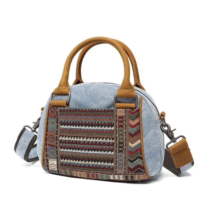 Blue Fashion Custom Logo Women's Bags Luxury Handbags Designer Handbags canvas tote bag