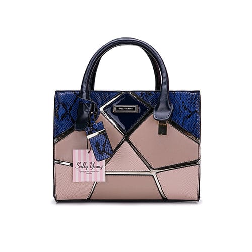 Blue HEC Best-Selling Products Big Capacity Pu Handbag Women Shoulder Bag