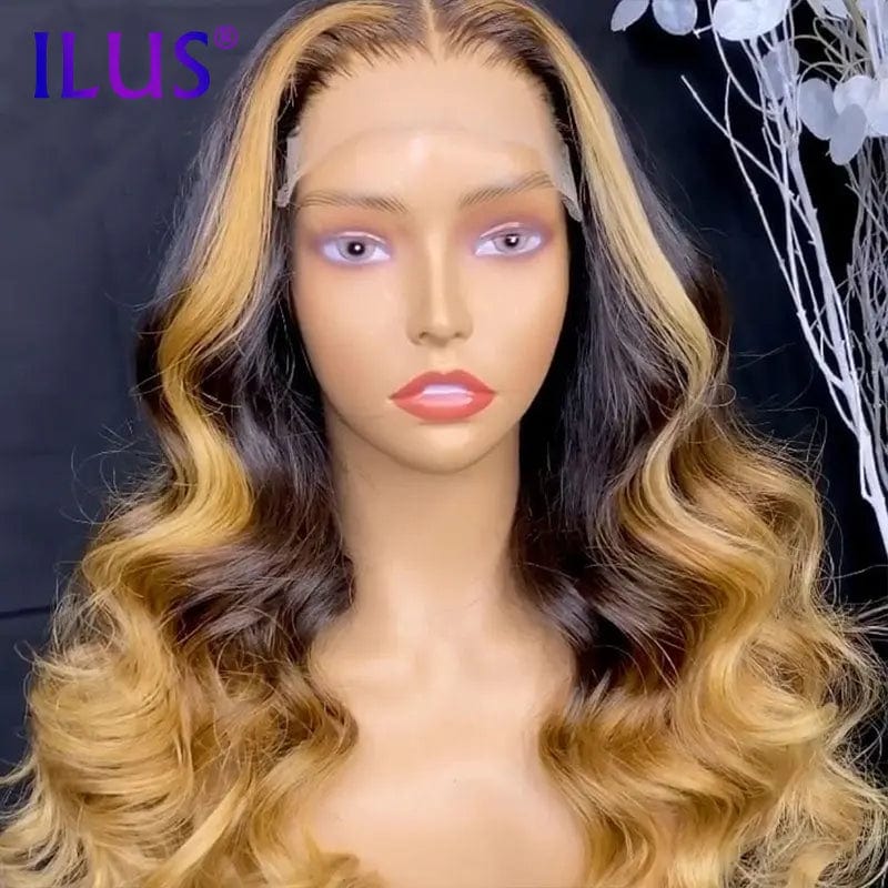 Body Wave 1B/27 Highlight Colored Full Lace Wigs